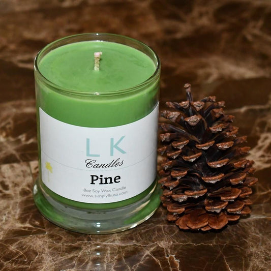 Pine Scented Candle