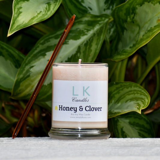 Honey & Clover Scented Candle